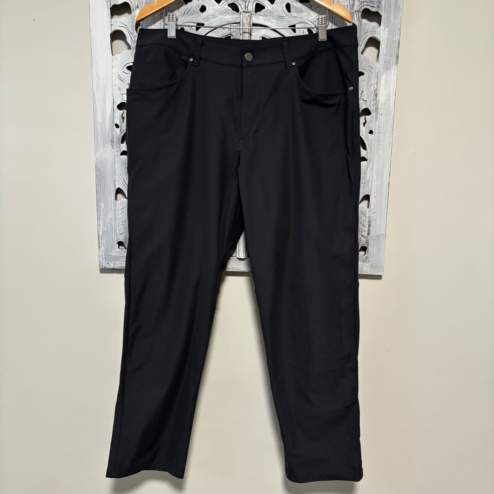 Lululemon Men's ABC Pant Classic 32" in Obsidian Dark Gray Size 36 - Picture 5 of 12